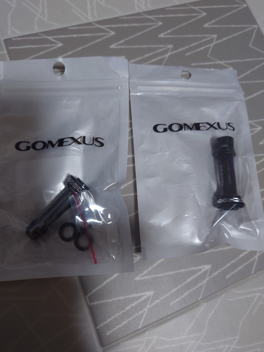 3【1円スタート 良品 希少】ゴメクサス GOMEXUSリールスタンド 2個セット カスタム 良品 希少_画像1