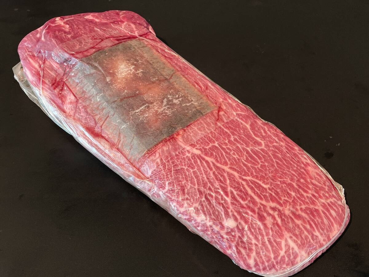 【即決】岩手県産【経産牛】黒毛和牛ミスジ/チルド 1.5kg 切るだけスペック 希少部位 濃厚な旨味 贅沢ステーキ 贅沢焼肉 安心現品画像 Rの画像3