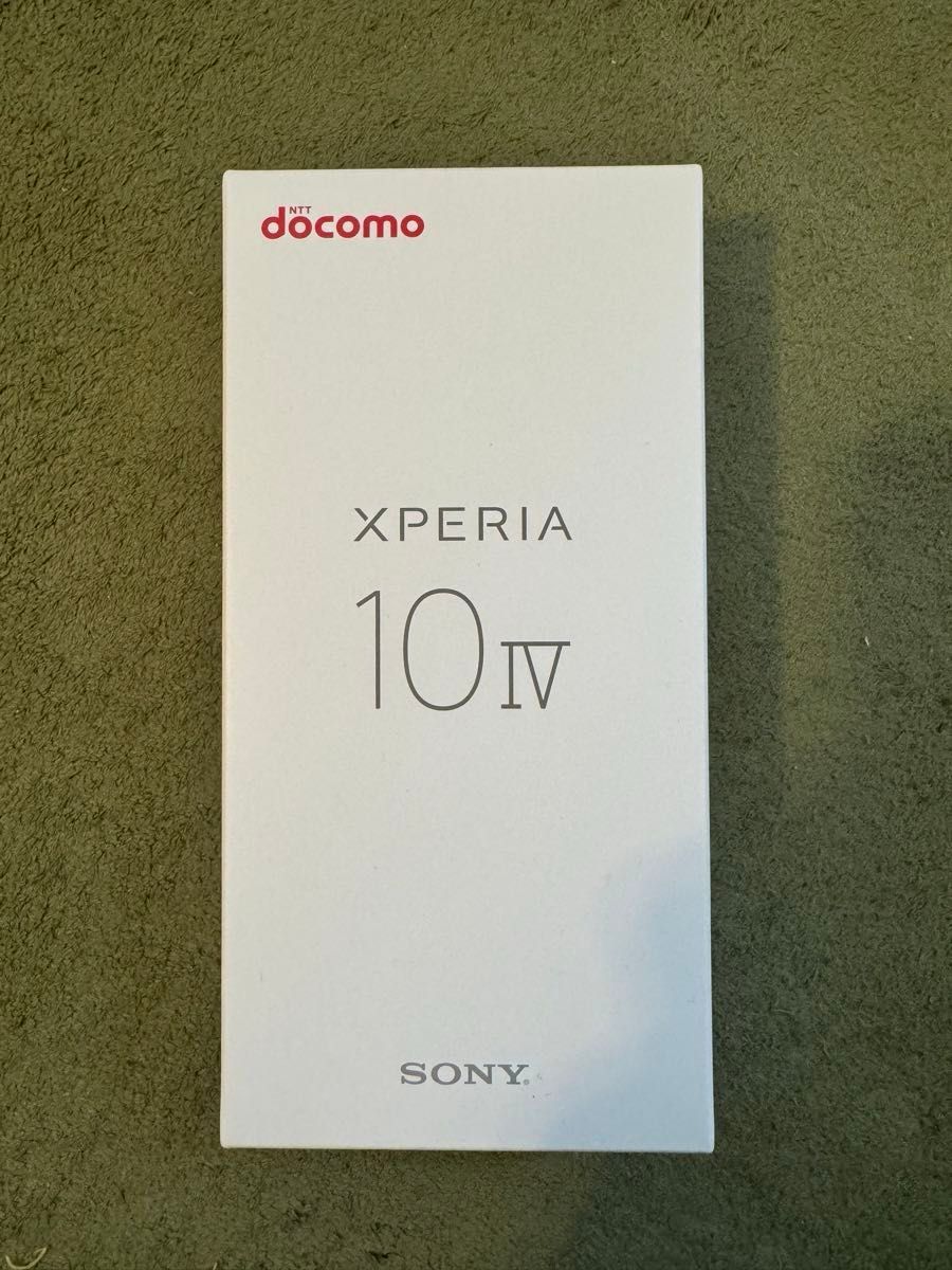 Xperia 10 IV SO-52C 6インチ メモリー6GB ストレージ128GB ブラック simフリー