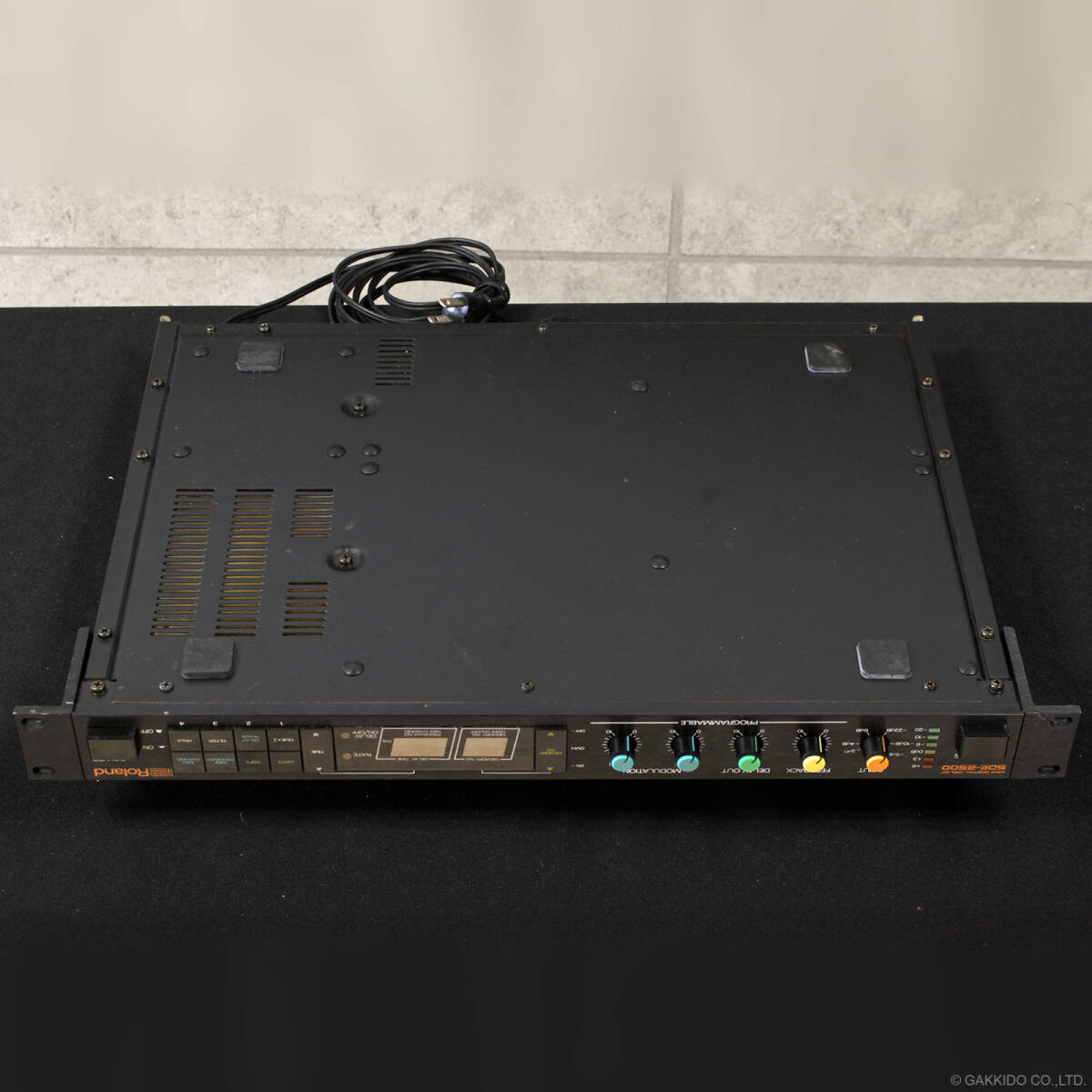 [大橋隆志(a.k.a.ジェイル大橋)所有機材オークション]Roland SDE-2500 Digital Delay デジタルディレイ 3rd大教典レコーディングで使用の画像5