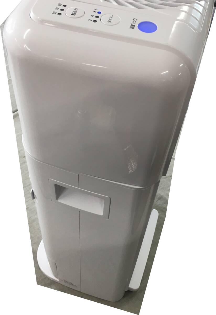 現状品 アイリスオーヤマ(IRIS OHYAMA) 除湿機 サーキュレーター 衣類乾燥 強力 除湿器 スピード乾燥 除湿量 8L 湿度センサー IJDC-K80_画像3