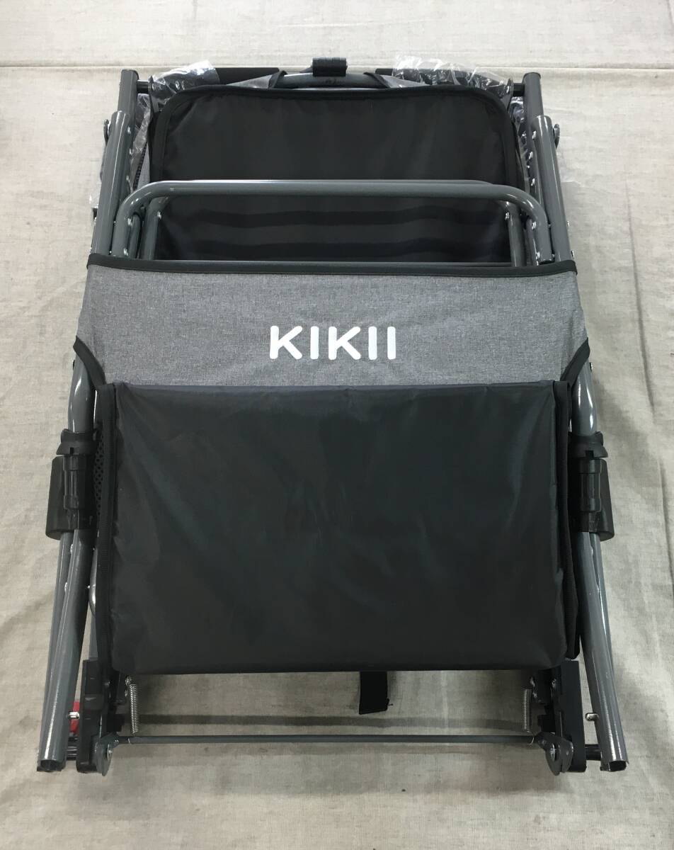  unused KIKII pet Cart dog for stroller dog cat buggy 4 wheel small size dog medium sized dog Cart many head against surface .. possibility basket storage the back side pocket light weight 