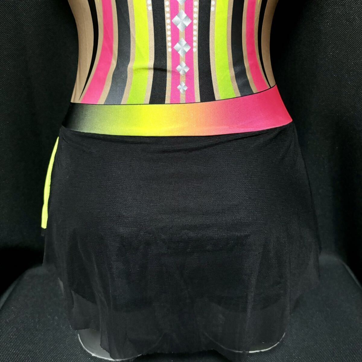  rhythmic sports gymnastics Sasaki skirt attaching Leotard lady's L2 size . person for extra-large size SASAKI artistic gymnastics 