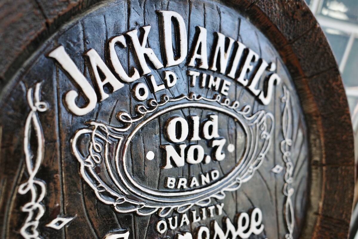 新品 Jack Daniel's ジャックダニエル 樽型 看板 ウッド 世田谷ベース インテリア カフェ 店舗 バー BAR ウイスキー の画像3