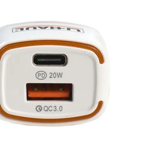 新品　U-HAUL カーチャージャー　USB PD 高速充電器　LEDライト　アメ車　US カリフォルニア　FORD CHEVY USDM_画像2