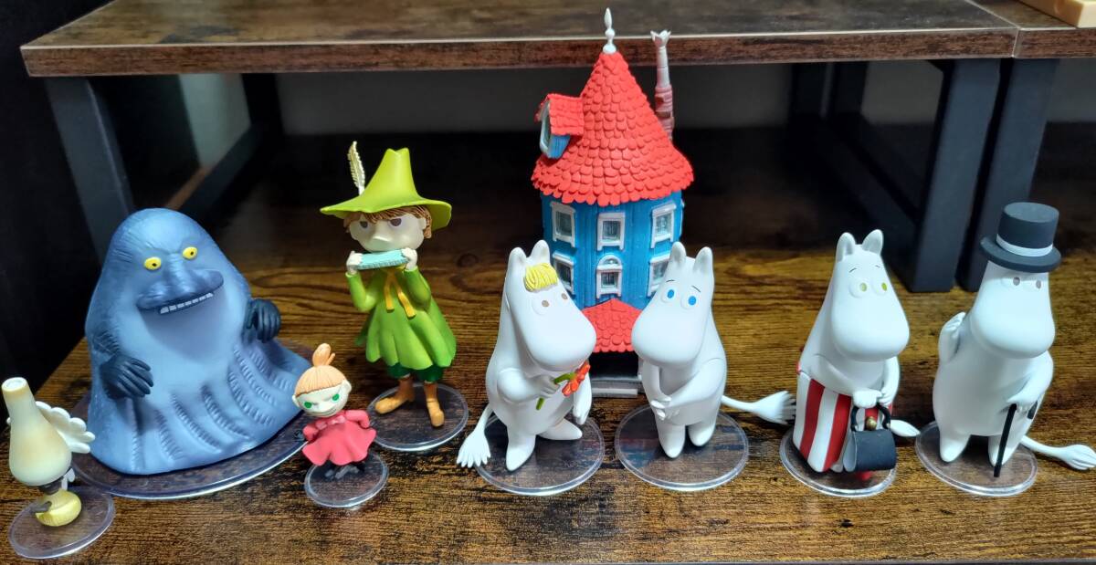 UDF MOOMINムーミンシリーズ　フィギュア7種まとめセット