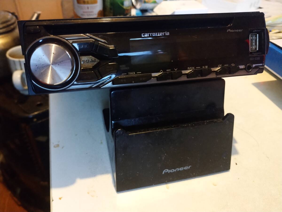 Pioneer Carozzeria carrozzeria DEH6200 1din legend. 100wX4 amplifier used beautiful goods 