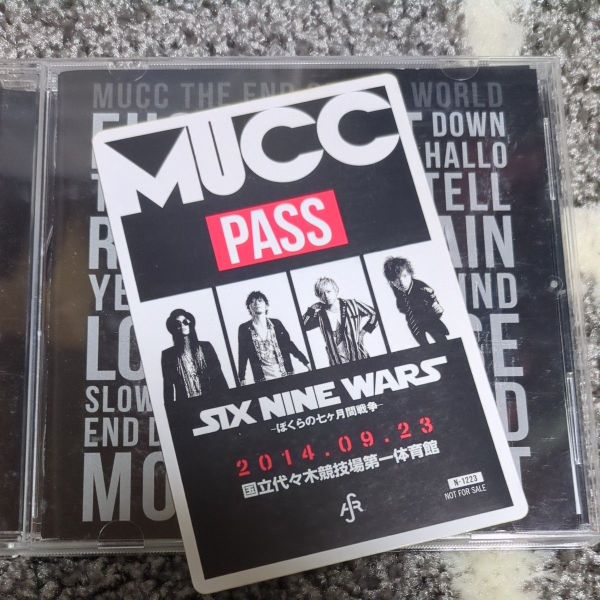 ムックCD2枚 MUCC/THE END OF THE WORLD カップリング・ワースト