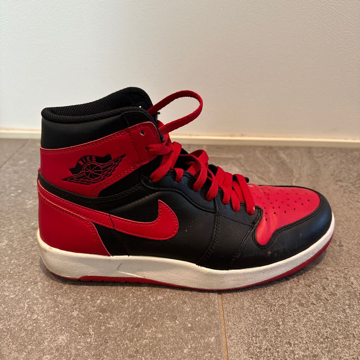 AIR JORDAN 1.5 RETRO HIGH THE RETURN 768861-001 （ブラック/ジム レッド/ホワイト）_画像4