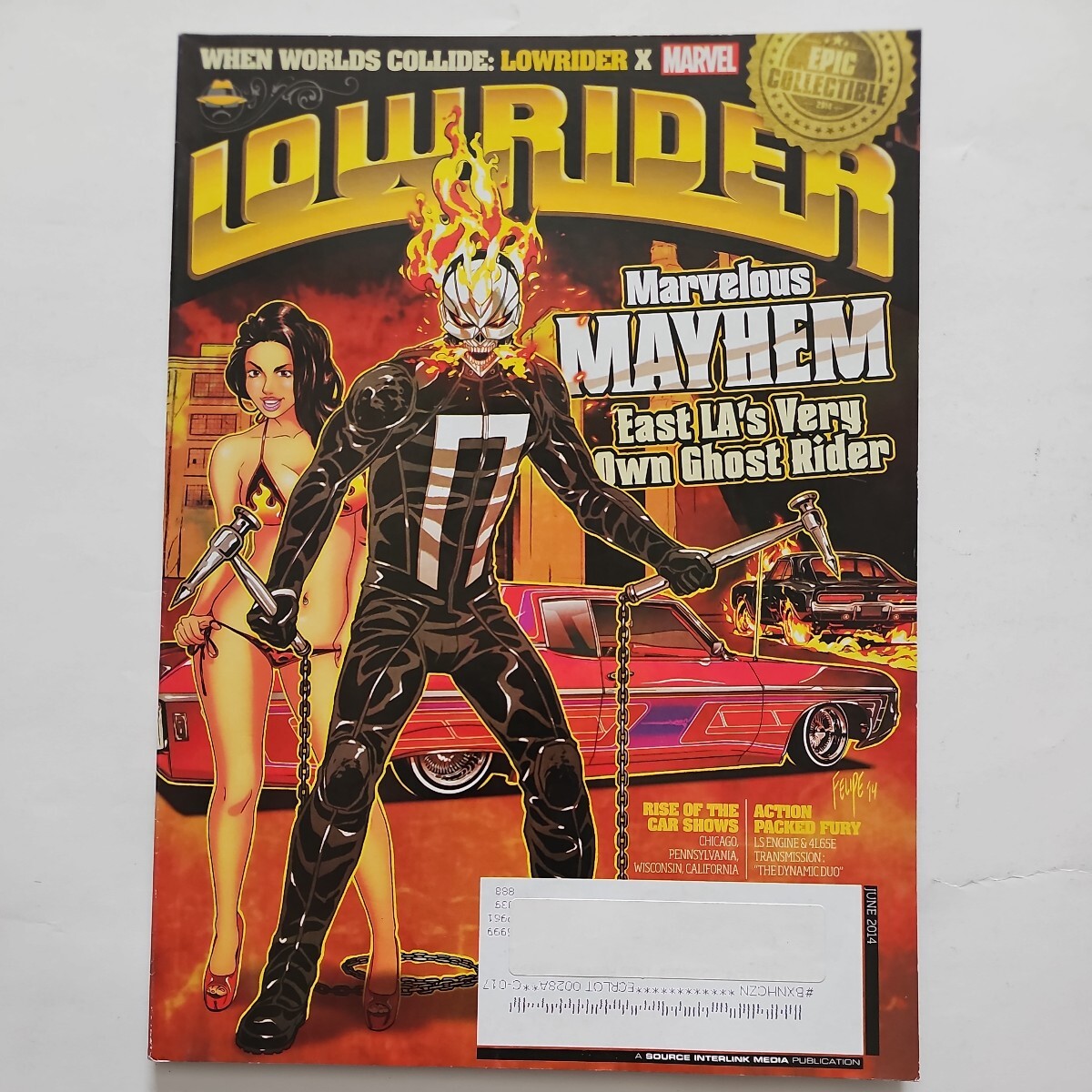 ローライダーマガジン　US　2014年1月号～9月号　セット　VOLUME36　LOWRIDER magazine_6月号表紙