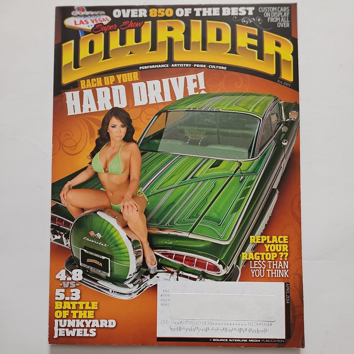 ローライダーマガジン　US　2014年1月号～9月号　セット　VOLUME36　LOWRIDER magazine_4月号表紙