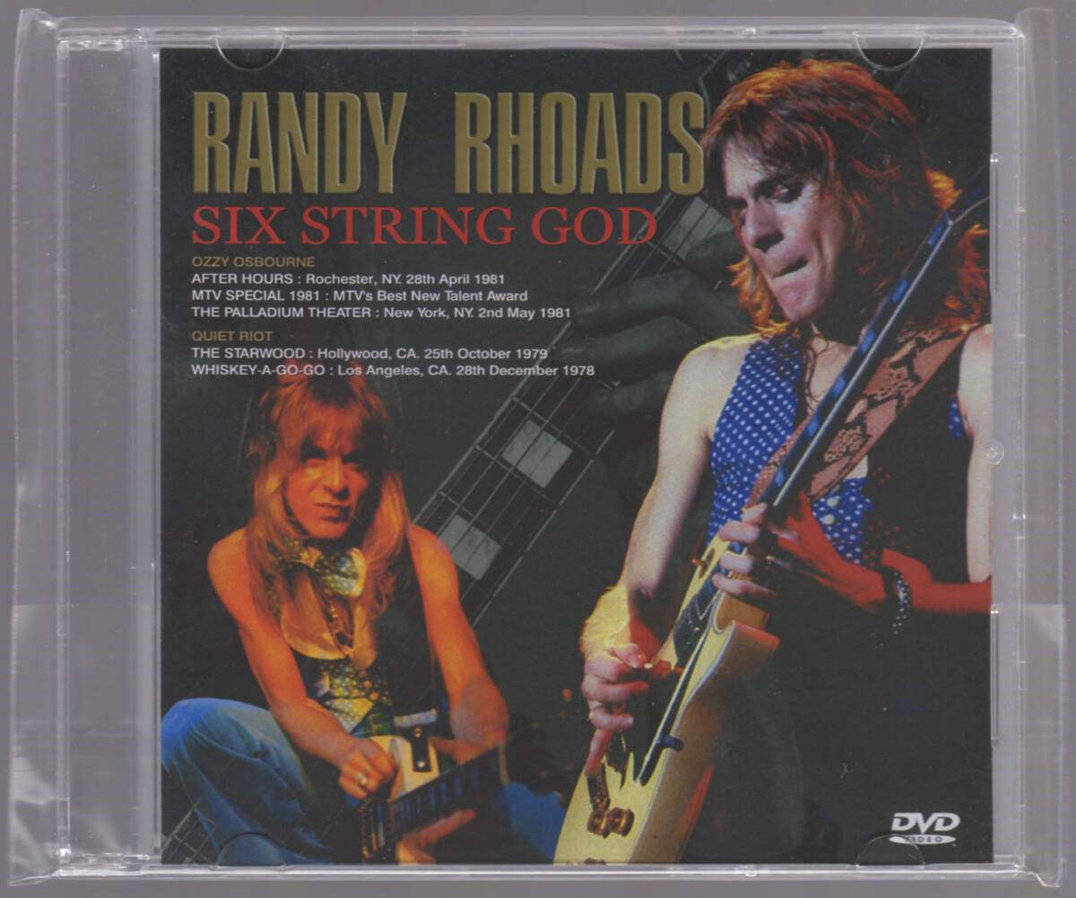 RANDY RHOADS / SIX STRING GOD_画像1
