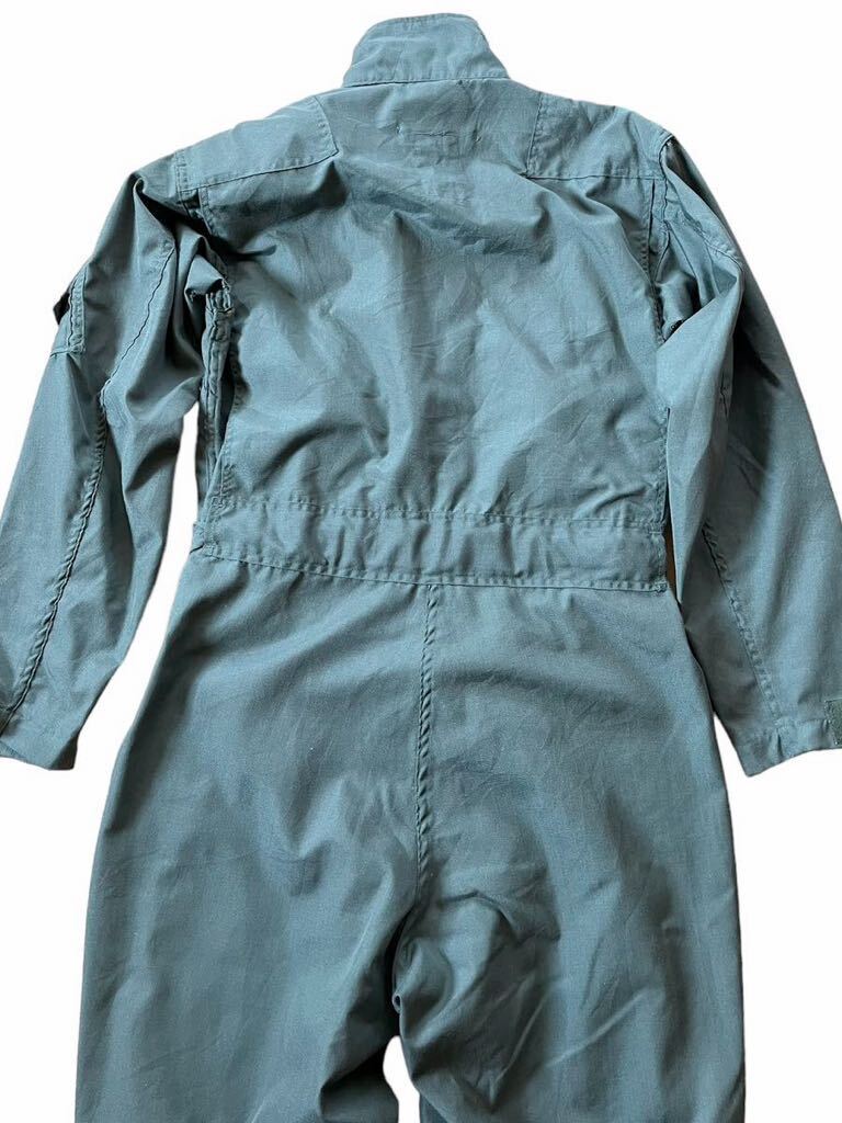 ●●vintage usミリタリー つなぎ オールインワン COVERALLS FLYER'S SUMMER FIRE RESISTANT 42LONG●●_画像5