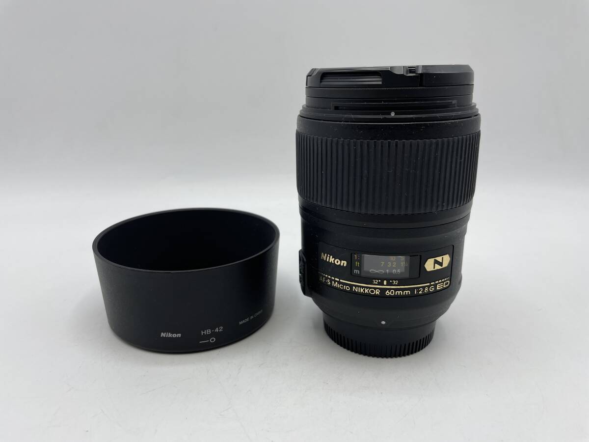 【美品】Nikon / ニコン / AF-S Micro NIKKOR 60mm 1:2.8 G ED N / 防湿庫保管【FKTY004】_画像1