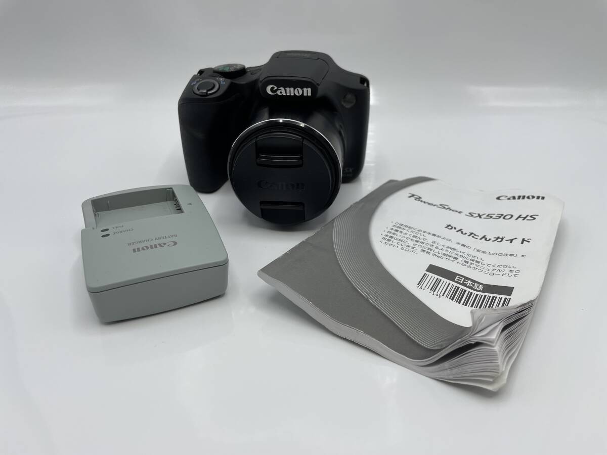 CANON / キャノン PowerShot SX530 HS / 動作確認済 / 使用説明書・充電器【MOK021】の画像1