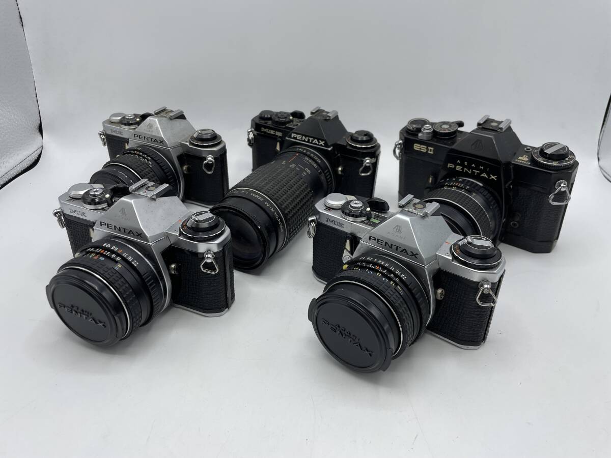 【まとめ売】PENTAX / ペンタックス 一眼レフカメラ 5台 / ESII ME3台 ME super【ETZN156】