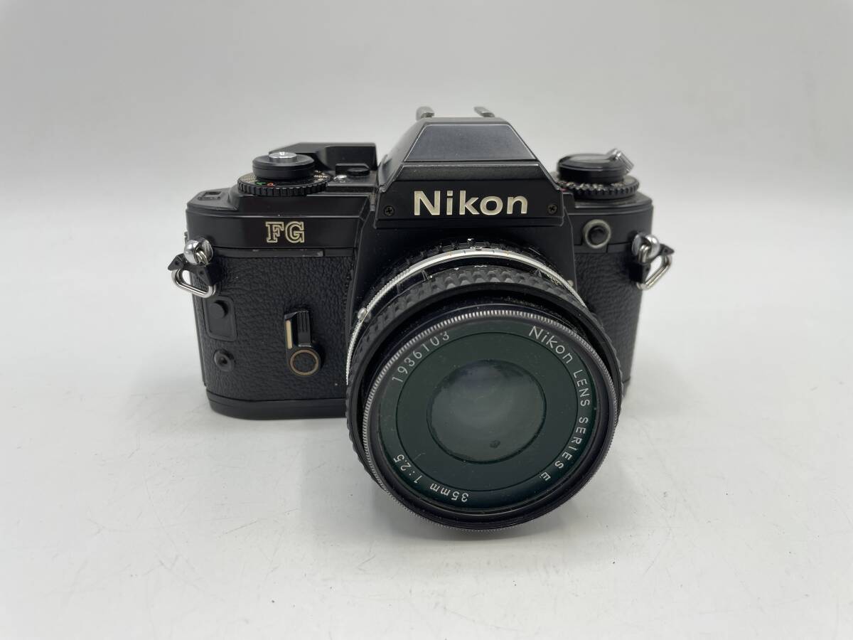 Nikon / ニコン FG ブラック / SERIES E 35mm 1:2.5【ETZN187】_画像1