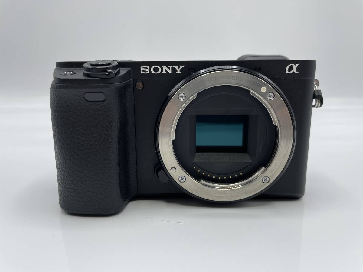 【良品】Sony / ソニー α6400 ILCE-6400 / E 1:3.5-5.6/PZ 16-50mm OSS / E 1:4.5-6.3 55-210mm OSS / 箱・使用説明書・充電器【NMT001】