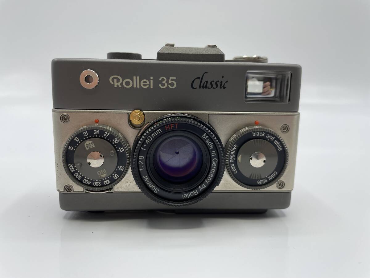 Rollei / ローライ 35 classic / Sonnar 1:2.8 40mm HFT / 20REB ストロボ / 箱付【NMT015】の画像2