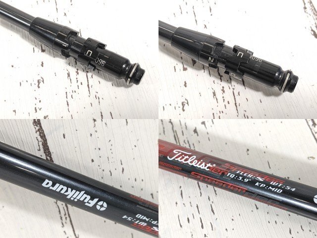 1og525/ゴルフクラブ■タイトリスト 910 D3 9.5 ヘッドのみ・ツアーステージ X-FW・テーラーメイド RBZ シャフト【S22】の画像9