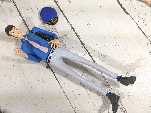 [4yt0111] хобби игрушка Lupin III фигурка комплект Mine Fujiko * Lupin * Ishikawa ...* Zenigata Koichi 