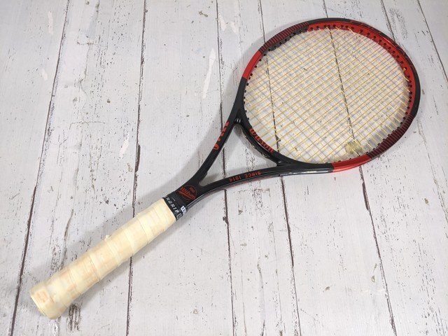 【4yt078】硬式用テニスラケット Wilson ウィルソン PRO STAFF プロスタッフ95 100周年記念モデル◆V21