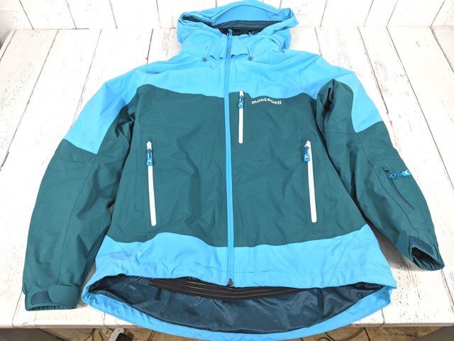 4og563/ альпинизм одежда # Mont Bell автомобиль rumo парка Women\'s длинный рукав жакет L размер 1102492[V25]
