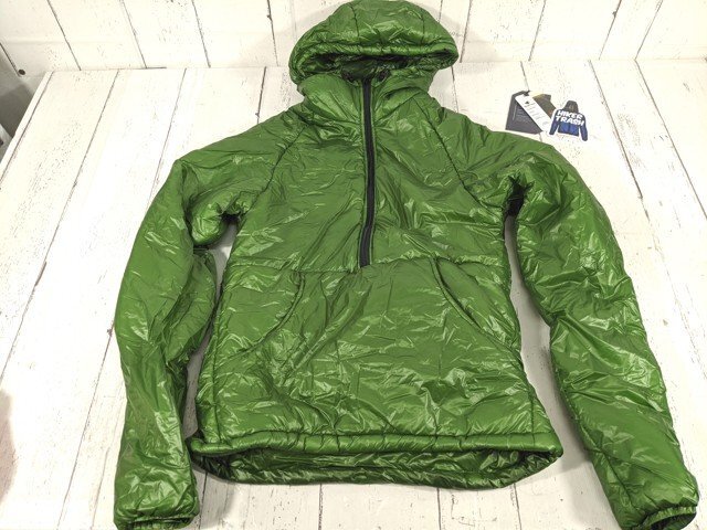 【4yt104】登山服 アウトドアウエア ENLIGHTENED EQUIPMENT ダウンジャケット グリーン サイズ：ウィメンズ XS◆V25_画像1