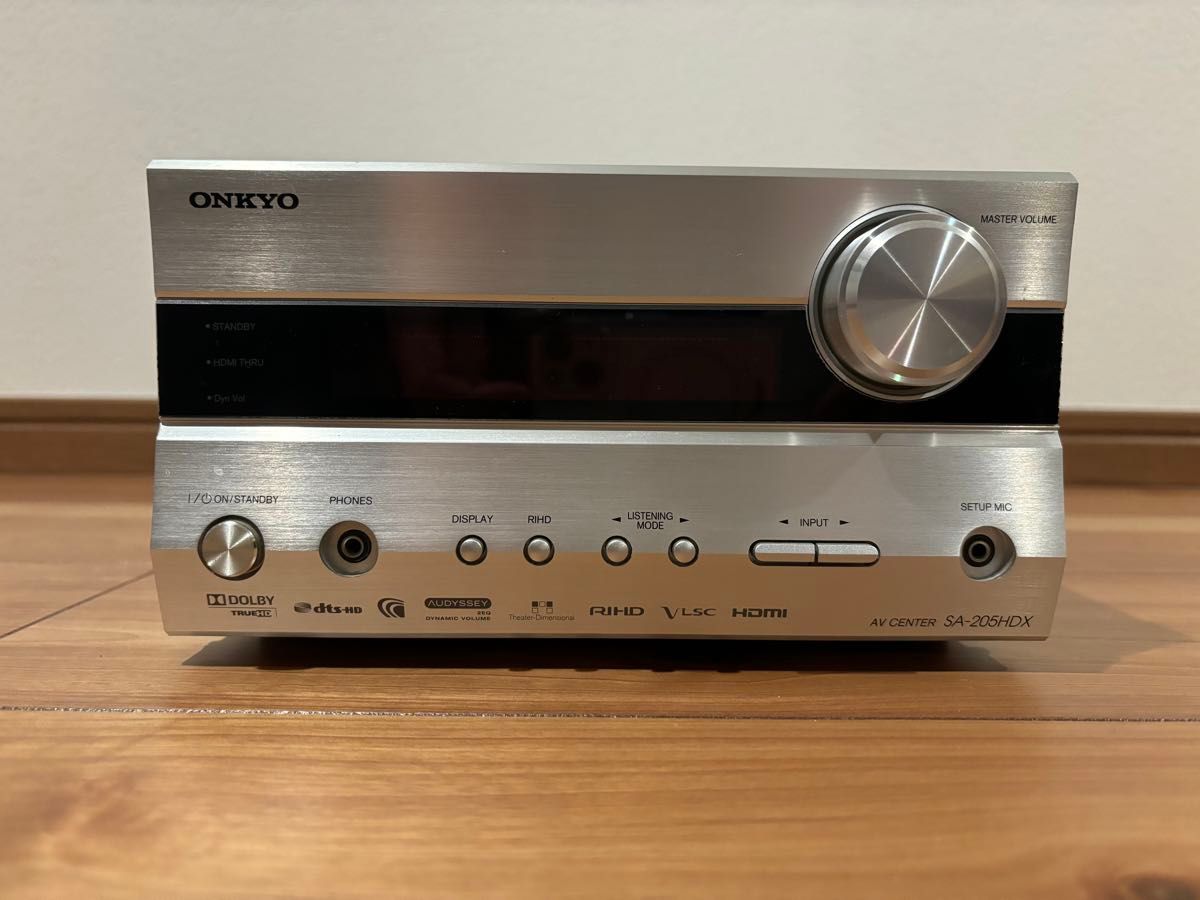 ONKYO オンキョーSA-205HDX+スピーカー×2+ウーファー 2.1chホームシアターシステム BASE-V20HDX相当