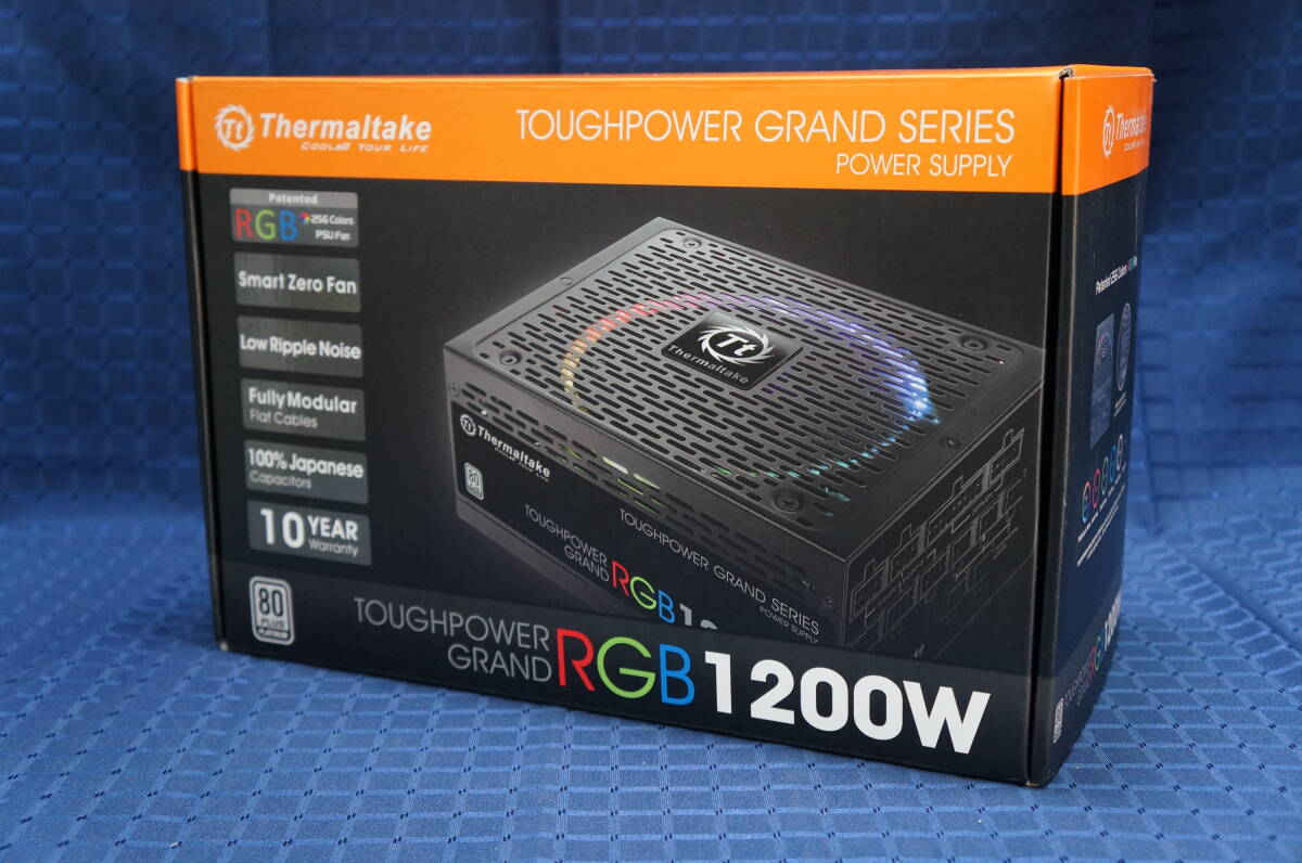 【1円スタート】Thermaltake TOUGHPOWER GRAND RGB 1200W PC電源ユニット [80PLUS PLATINUM]