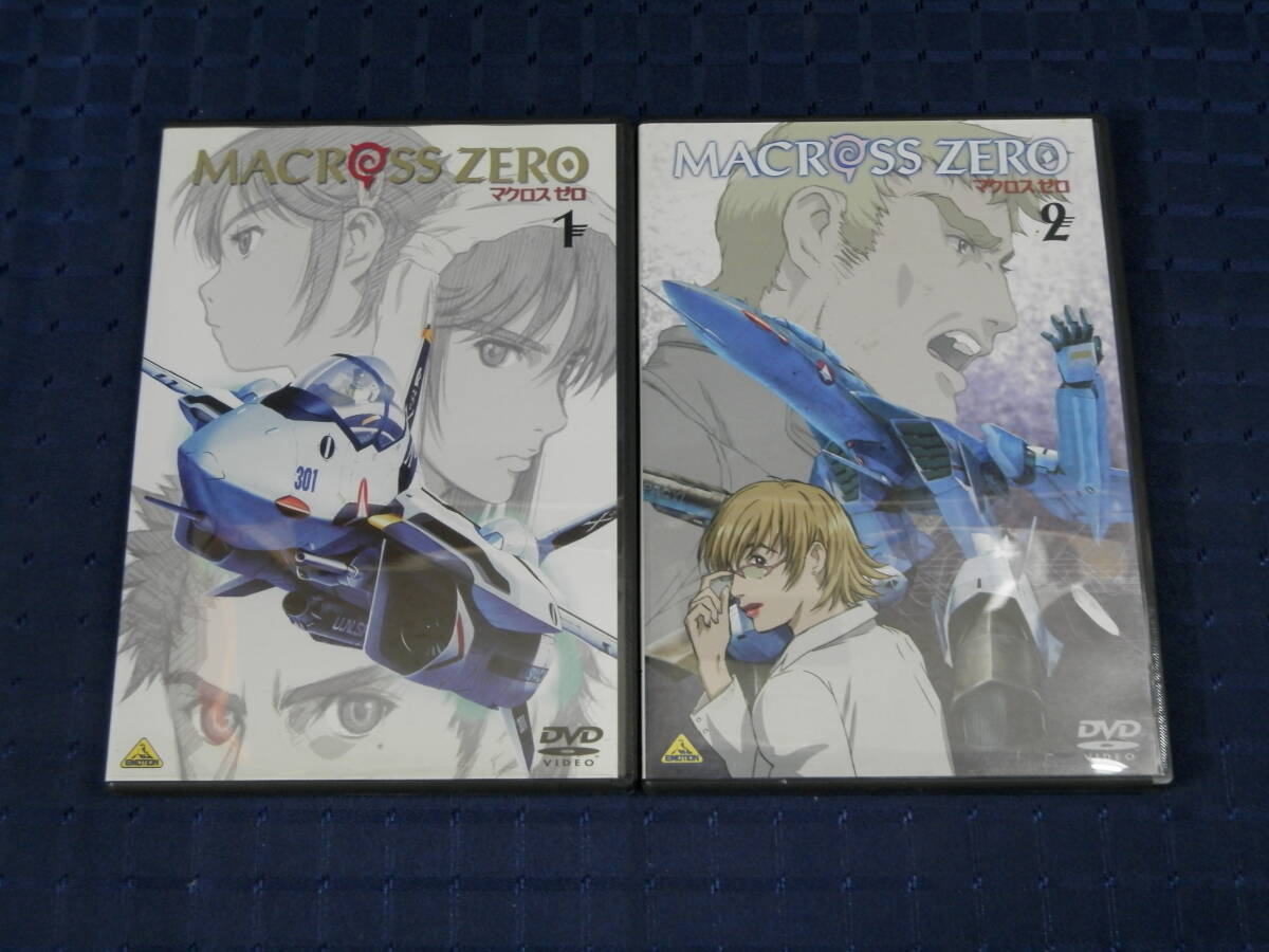 DVD Macross Zero no. 1 шт, no. 2 шт 