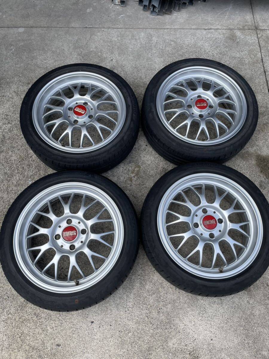 BBS RG-F 15インチ 5.5J×15 +45 シルバー RG397 FORGED PCD100 4穴 165/50R15 おまけ付き！の画像1