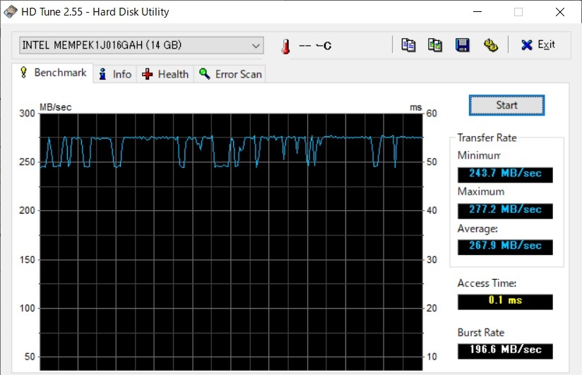 ★動作品 Intel OPTANE Memory M10 16GB MEMPEK1J016GA_画像4