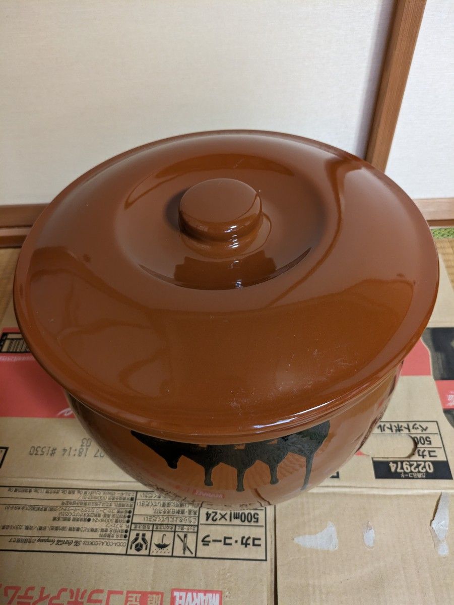  久松窯 常滑焼 蓋付 味噌 漬物 梅干し 保存容器 陶器 かめメダカビオトープキッチン用品食器