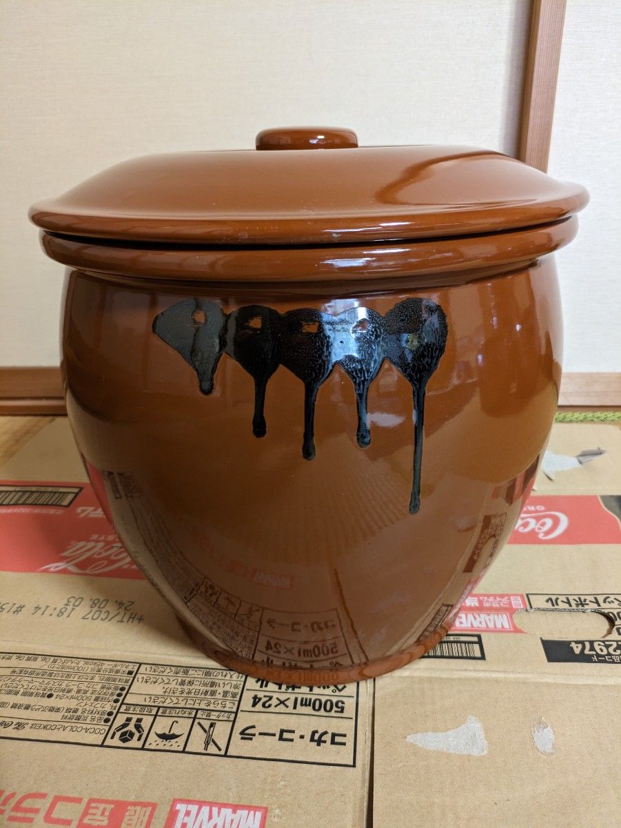  久松窯 常滑焼 蓋付 味噌 漬物 梅干し 保存容器 陶器 かめメダカビオトープキッチン用品食器