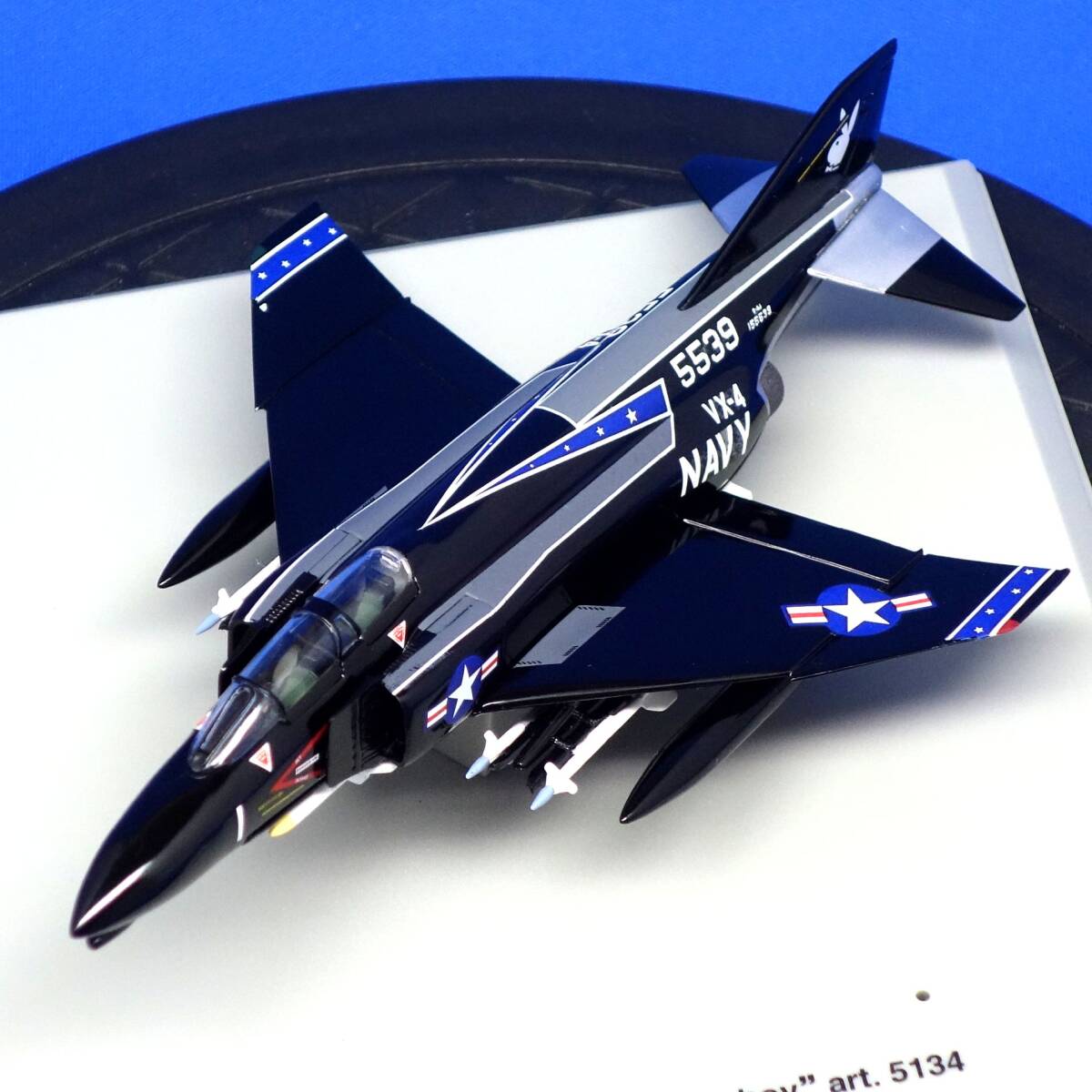 METAL ARMOUR COLLECTION メタル アーマーコレクション 1/100 F-4 ファントムII VX-4 ブラックバニー 5134 エアファイターコレクションの画像5