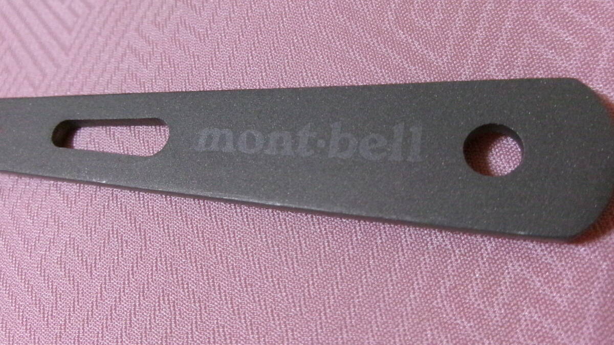[ б/у товар ] кемпинг * товары для улицы * Mont Bell *mont*bell* нержавеющая сталь ложка & вилка *2 пункт 