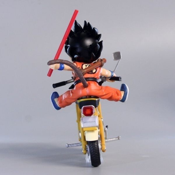 【大人気商品】早い者勝ち！ドラゴンボール DRAGON BALL 亀仙人 孫悟空 約15cm 2体セット バイク 漫画風 PVC フィギュアの画像10