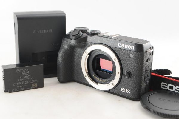 [美品] Canon キャノン EOS M6 Mark II ミラーレス一眼カメラ #1332_画像1