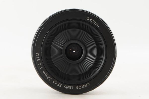[美品] Canon キャノン EF-M 22mm F/2 STM #1327C_画像8