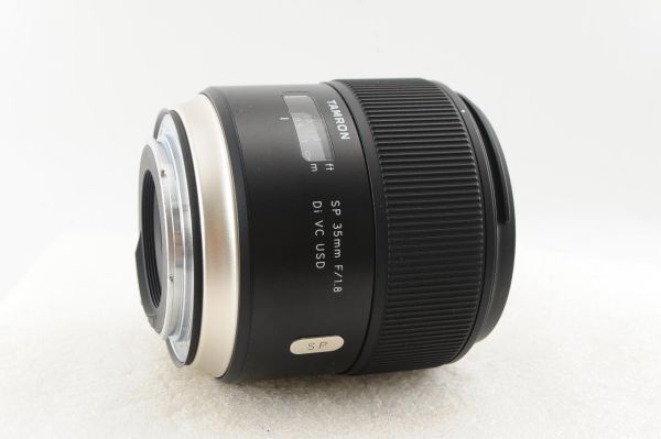 [美品] Tamron タムロン SP 35mm F/1.8 Di VC USD キャノンマウント #1324A_画像3