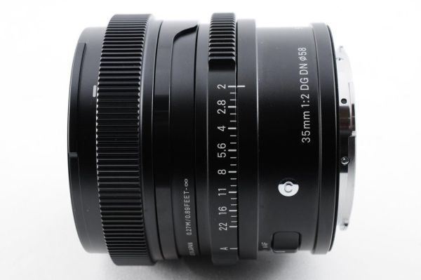 [美品] SIGMA シグマ Contemporary 35mm F/2 DG DN ライカLマウント #468_画像4