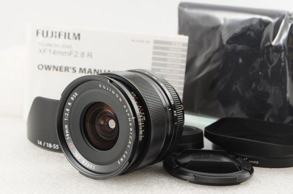 [美品] Fujifilm 富士フィルム XF 14mm F/2.8 R #1486_画像1