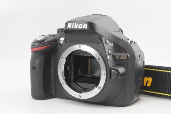 [美品] Nikon ニコン D5200 + 18-55mm レンズ #1483AB_画像2