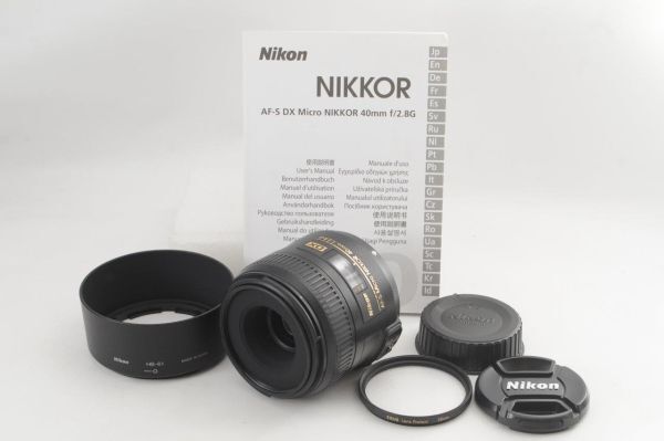 [美品] Nikon ニコン AF-S DX Micro Nikkor 40mm f/2.8 G #1405_画像2