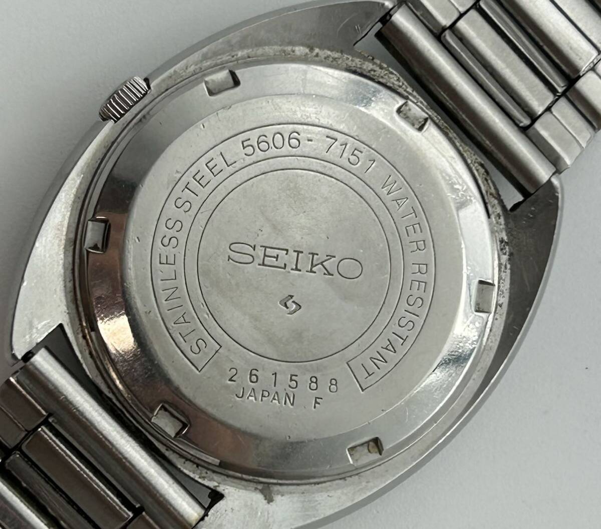 【辰】SEIKO LM ロードマチック automatic 23石 腕時計 約3.9×3.5cm ○時計・腕時計・カシオA783の画像4