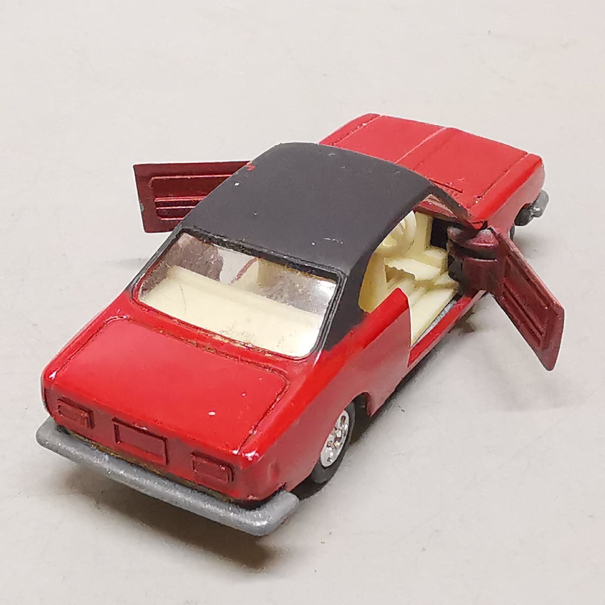 tomica トミカ No.2 コロナ マークⅡ CORONA MARKⅡ 1900HT SL 1/62 日本製 1Eホイール 赤 黒 Z5389_画像8