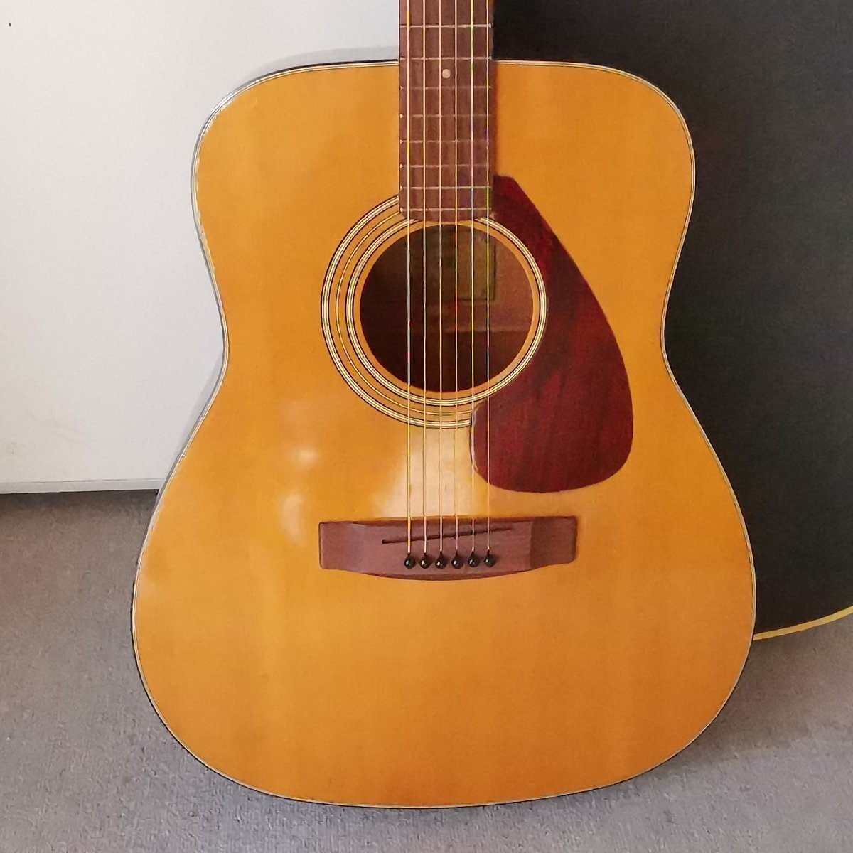 YAMAHA ヤマハ FG-200 アコースティックギター アコギ 弦楽器 ハードケース付 現状品 Z5500