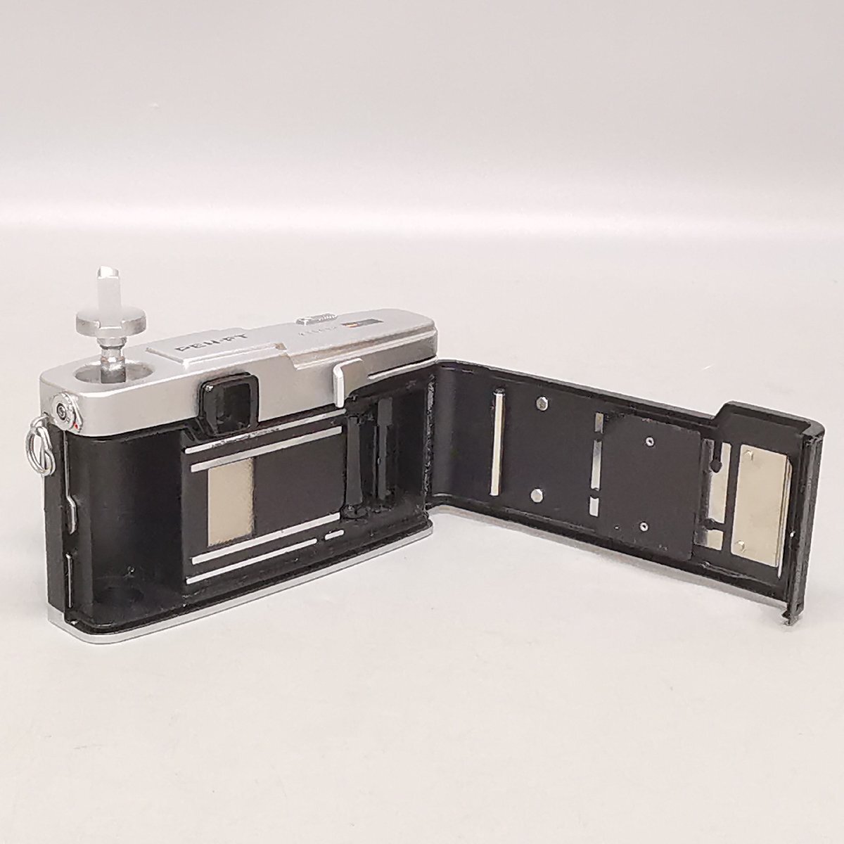 動作品 OLYMPUS PEN FT / F.Zuiko Auto-S F1.8 38mm オリンパス ハーフサイズ 一眼レフフィルムカメラ ケース付 Z5543の画像9