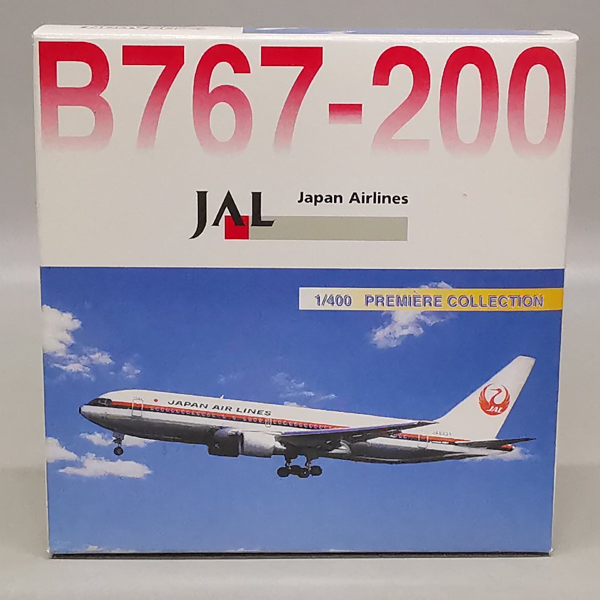 未使用 JAL 日本航空 B767-200 1/400 プレミアコレクション Dragon Wings 元箱入 付属品 航空機 模型 Z5585の画像1
